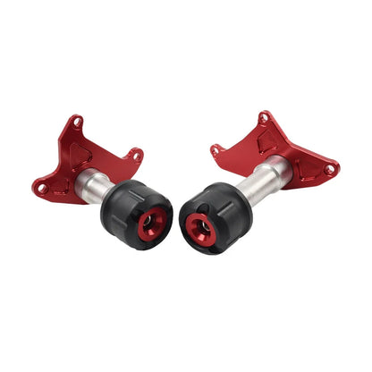 2X Red Protector Frame Sliders for Honda Grom MSX125 (2013-2020)