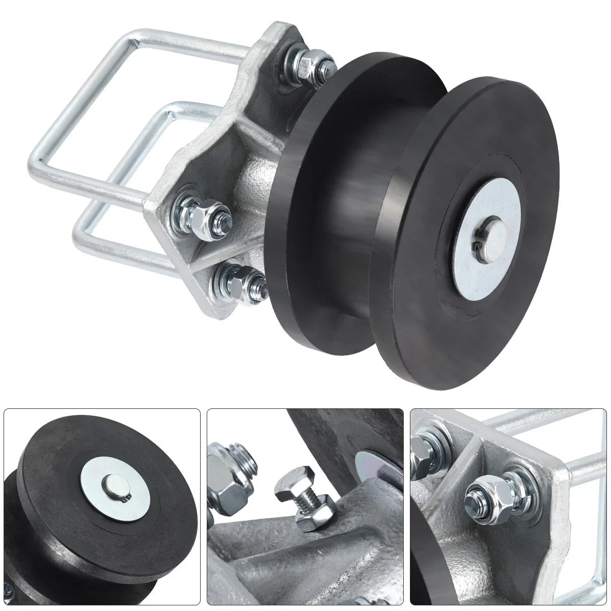 4" Square Post Cantilever Roller for Gate Frame