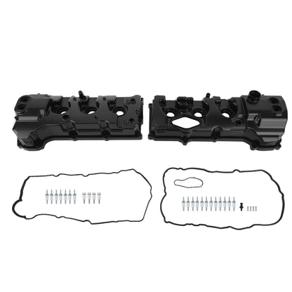 2pcs Aluminum Valve Cover w/ Gasket for Ford F-150 (2013–2016), Navigator (2015–2017)