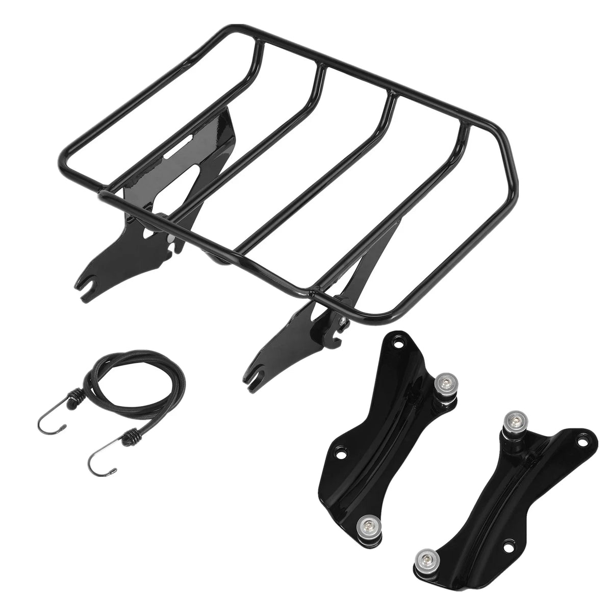 Rear Quick Release Luggage Rack & Docking Kit for Touring Harley (2014-2025)