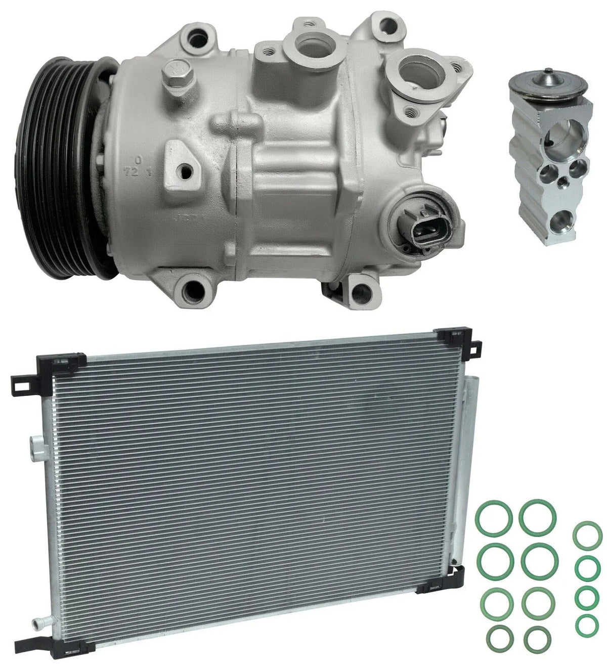 AC Compressor Kit With Condenser for Toyota RAV4 2.5L (2019–2021)