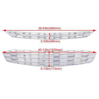 2016-2018 Chevy Malibu LS LT Chrome Grille Overlay