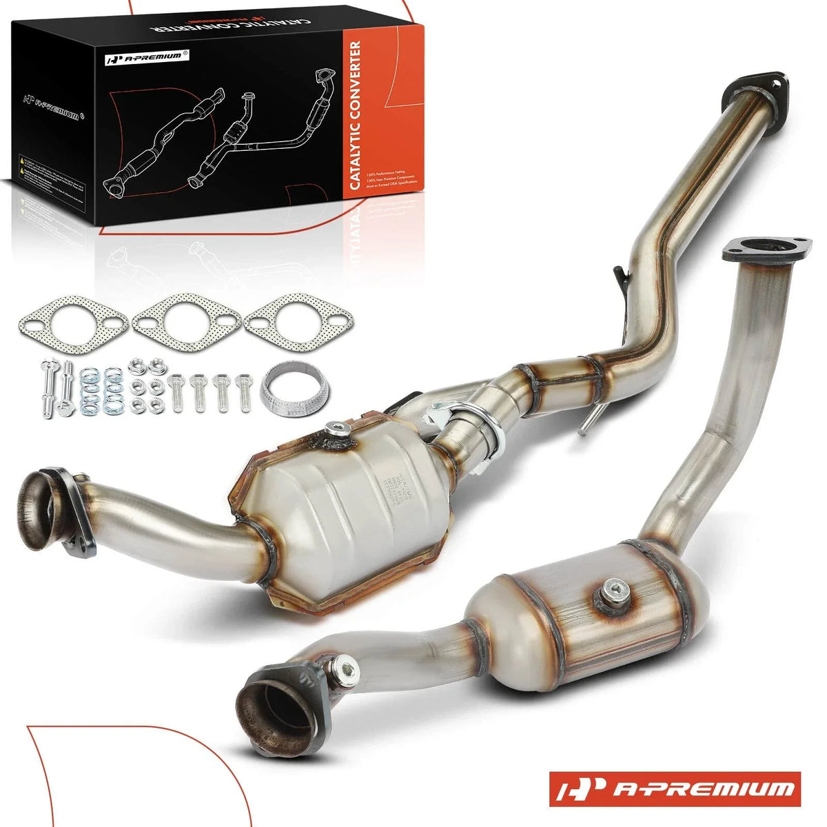 2X Catalytic Converter for Ford Ranger (2007–2011) Mazda B4000 (2007–2009)