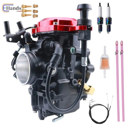 43" Throttle Cable & Carburetor for Sportster 883 1200 (1988-2006)