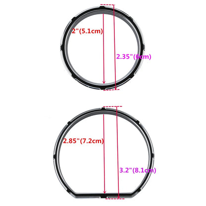 Instrument Board Gauge Bezel Kit for Harley Electra 2014-2023