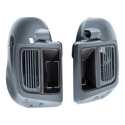 Lower Vented Fairings for Harley Road Glide (2014–Present) Gunship Gray