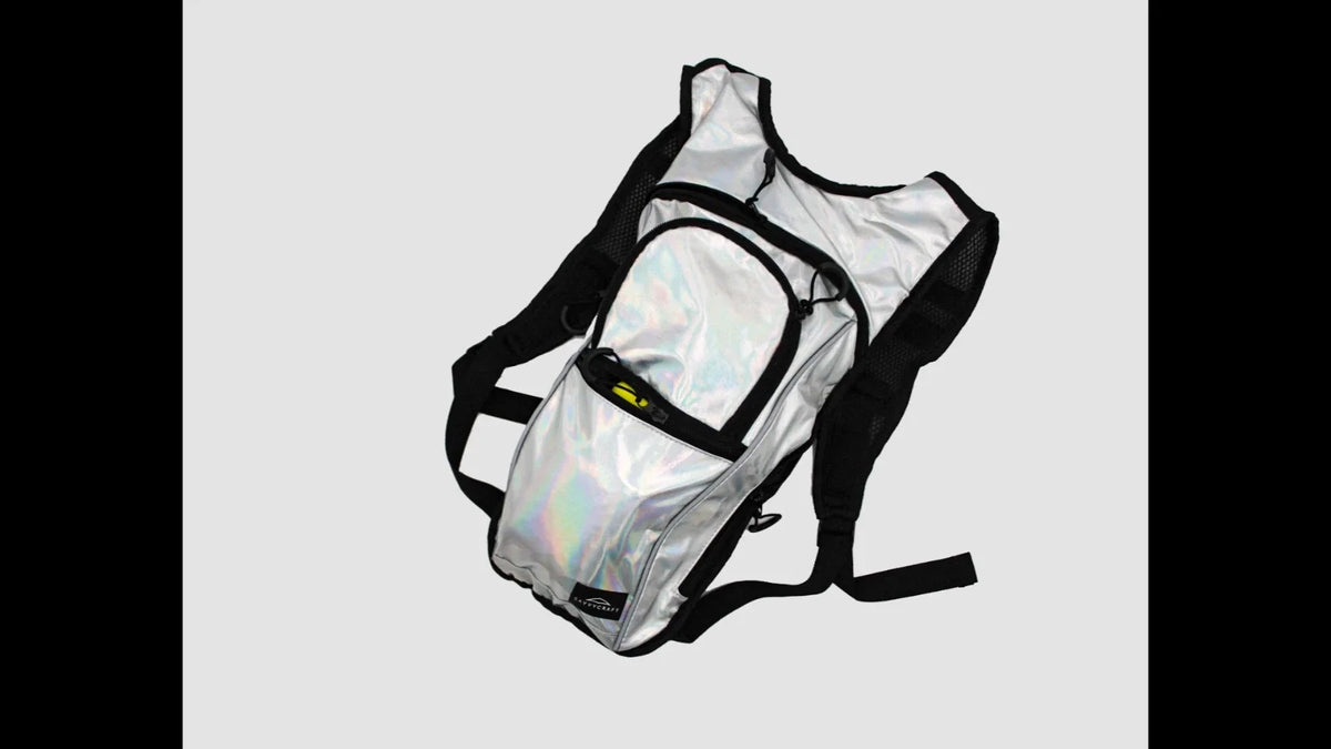 2L Insulated Hydration Pack for Cyberpunk Silver Rave (2023)