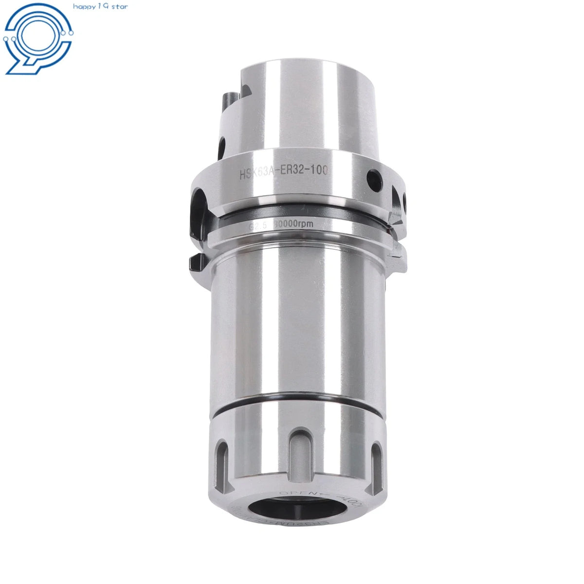 100mm HSK63A ER32 Collet Chuck Tool Holder G2.5 30000RPM Precision
