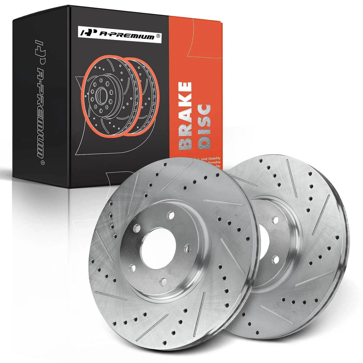 Front Drilled Brake Rotors for Nissan Altima (2005–2006)