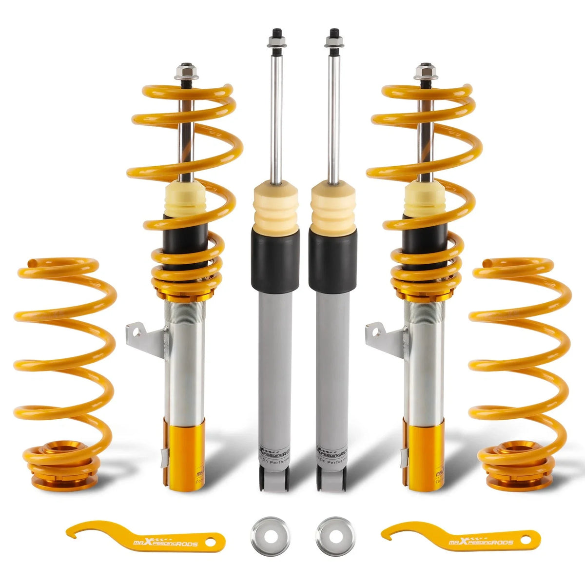Coilover Struts Shocks for VW Golf Jetta MK5 MK6 (2006–2014) Suspension Kit