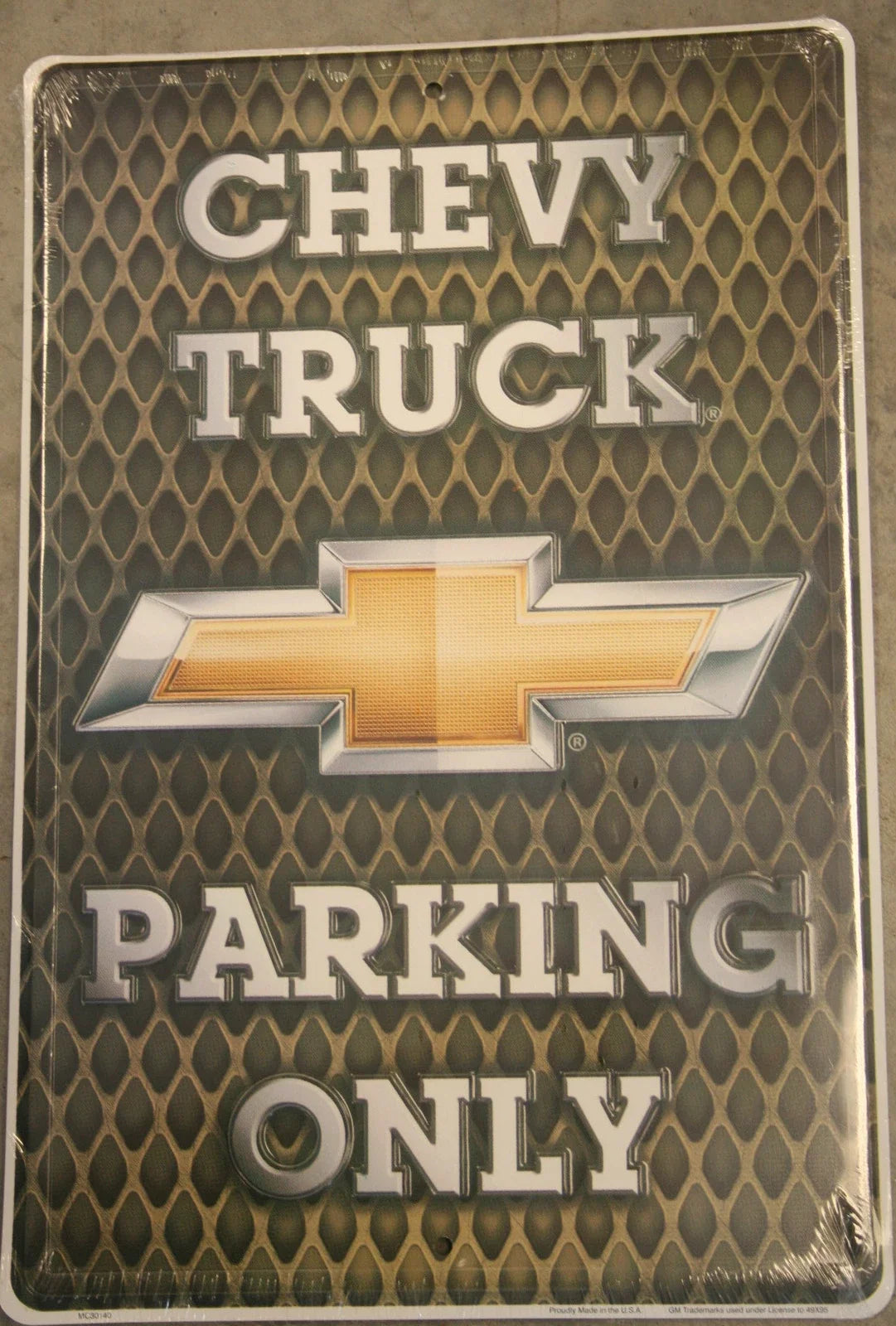 Parking Only Sign for Chevrolet GMC Trucks (Duramax)