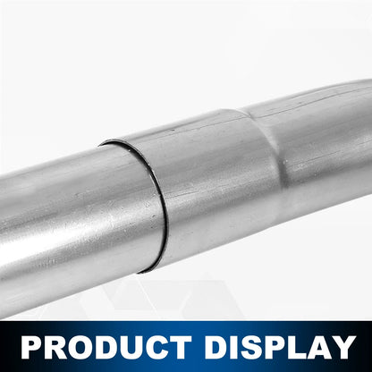 Universal Fit 16Pcs 2.25" OD Mandrel Bend Mild Steel Exhaust Pipes