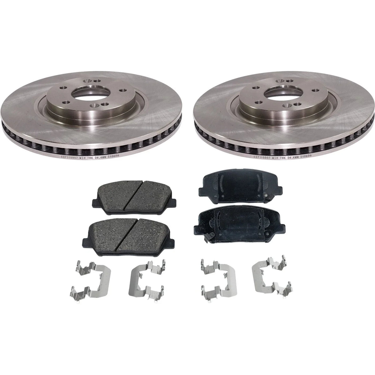 Brake Disc and Pad Kit for Kia Optima (2011–2015) Front 320mm
