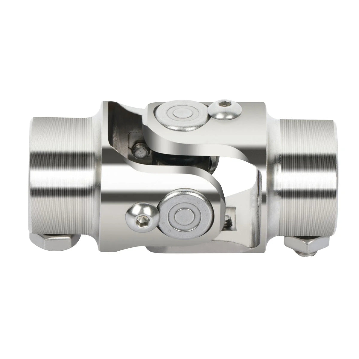 Steering U-Joint Shaft - Chrome Finish, 3/4 Inch DD