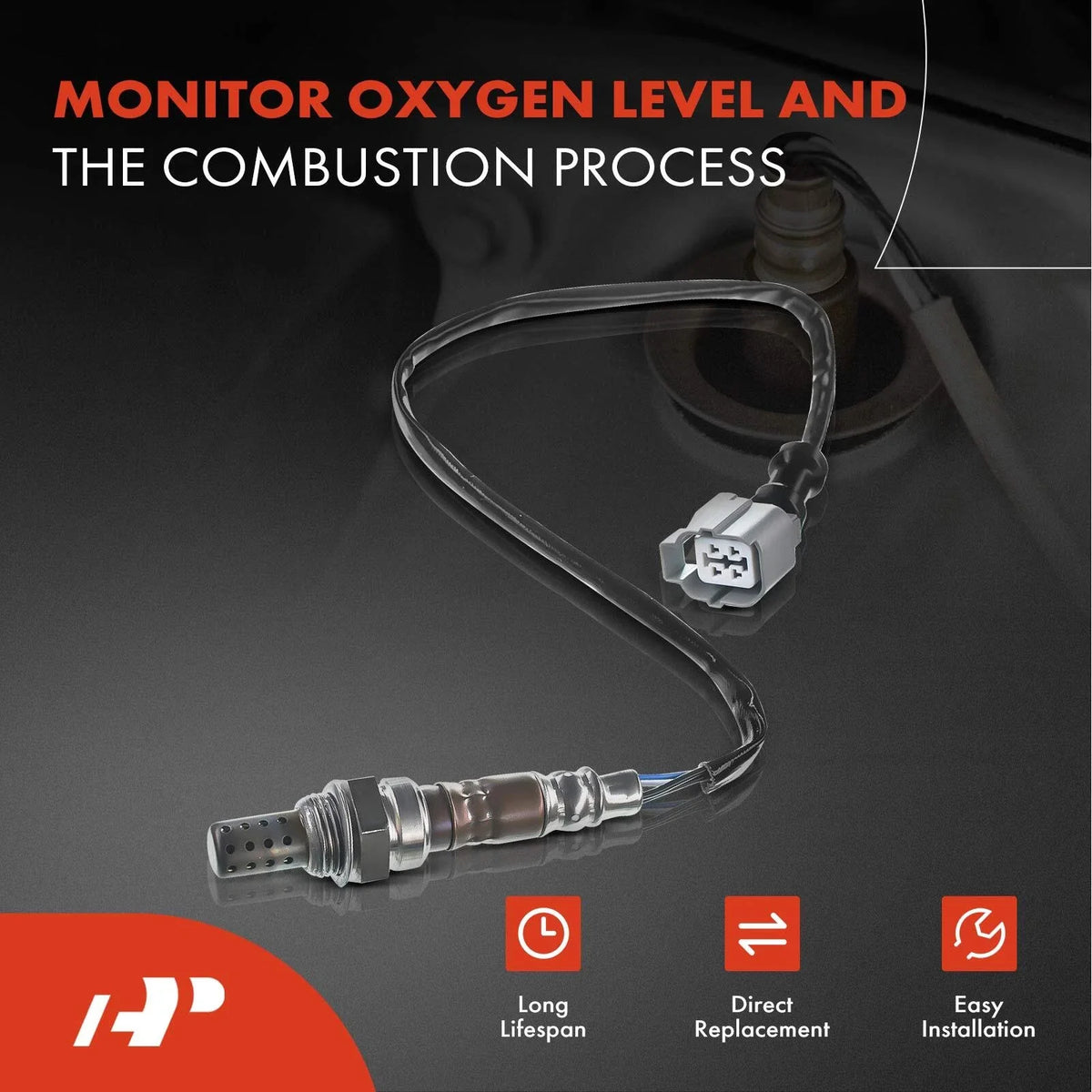 I4 Oxygen Sensor for Honda Prelude Accord (1990-1993)