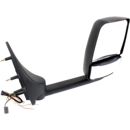 Driver Side Power Mirror for Ford E-350 Super Duty (2002–2014) Long Arm