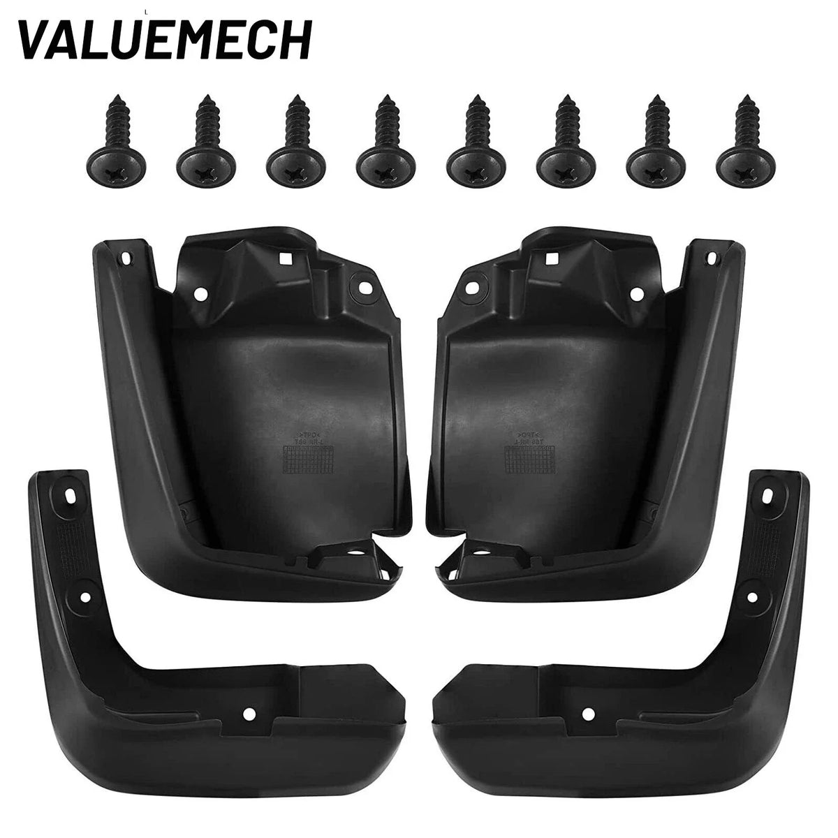 Mud Flaps Splash Guards for Honda Civic (2012–2015) Sedan