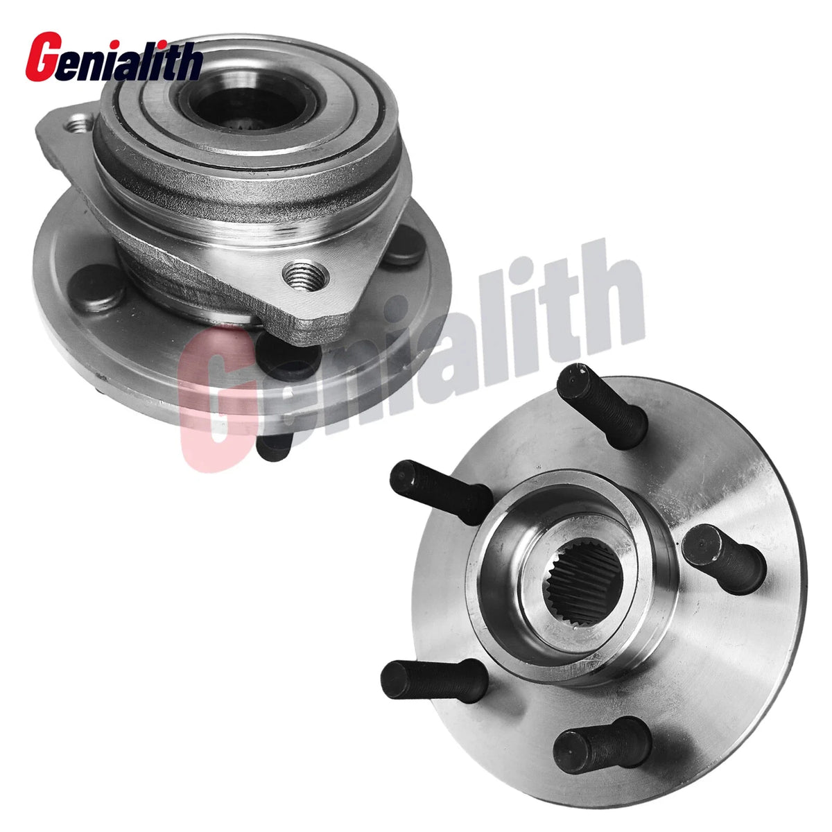 2X Front Hubs & Wheel Bearings Assembly 513084 for Jeep TJ (97-99)