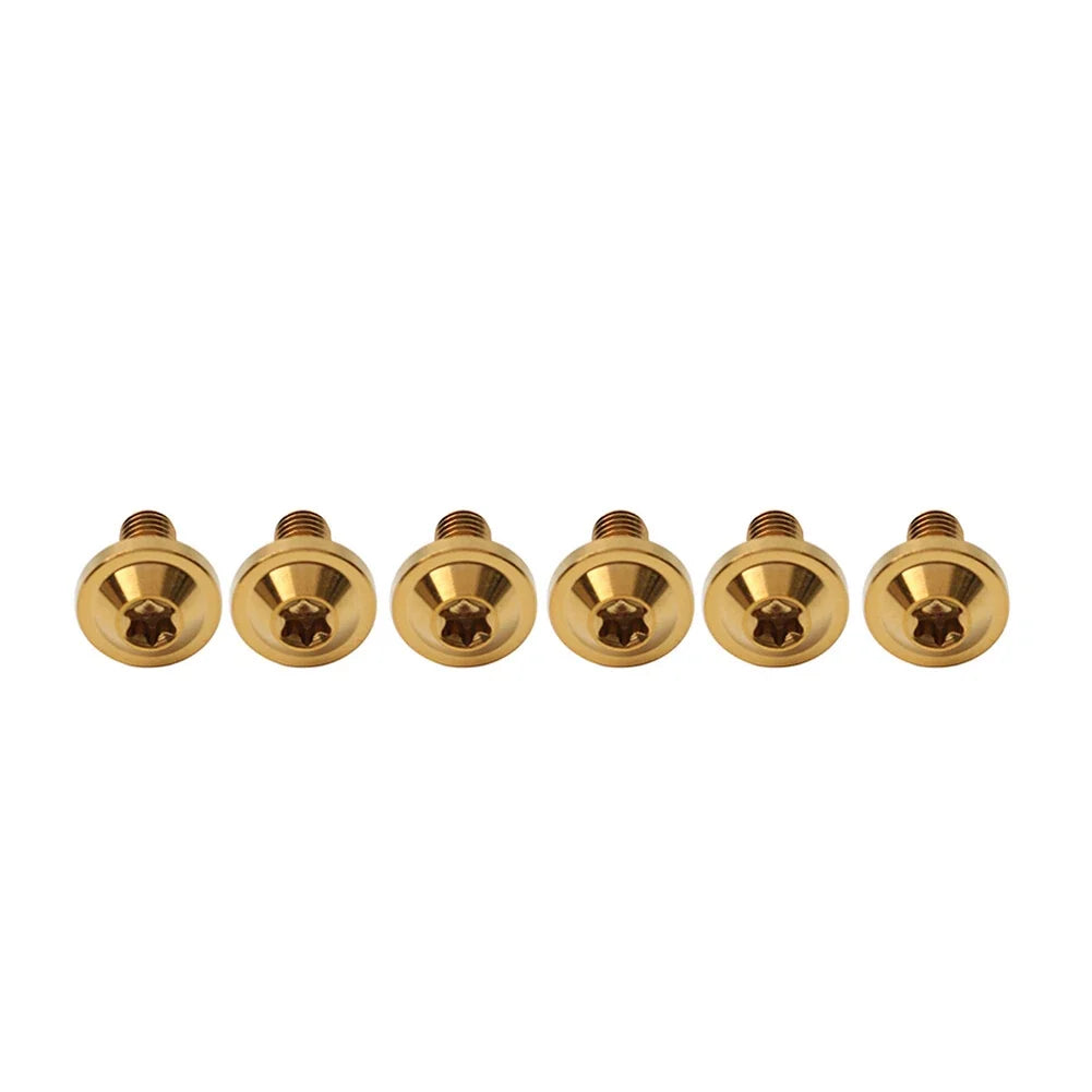 6X Alloy Bolts Truss Torx Head Screws M5x20mm for Motorcycle (Bike)