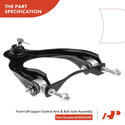 Ball Joint Front Left Upper Control Arm for Honda Civic (1992-1995)
