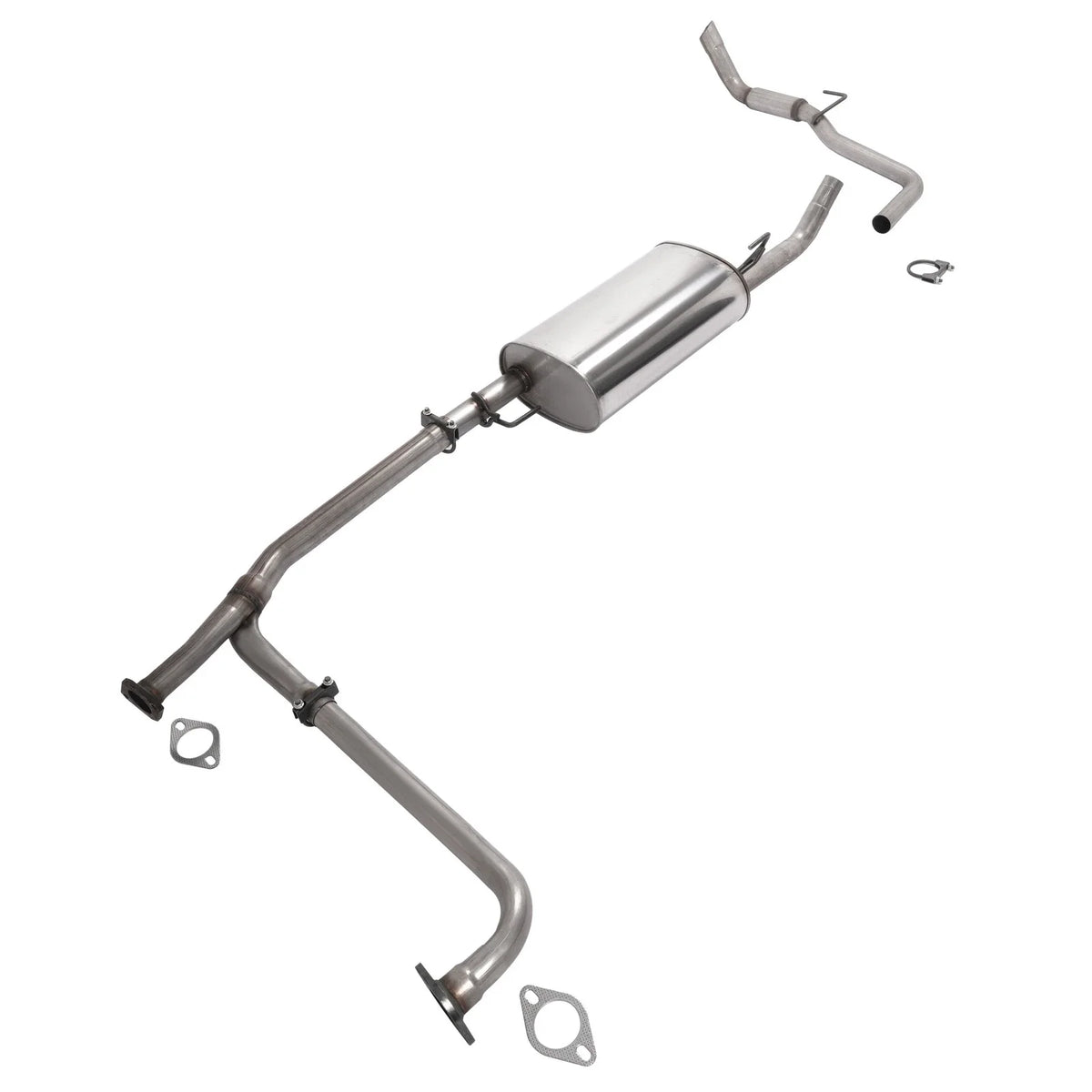Resonator Muffler Exhaust System Assembly for Nissan Frontier (2007–2019)