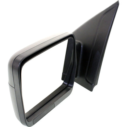 Power Mirror Front Left Black for 2009-2010 Ford F-150 Manual Folding