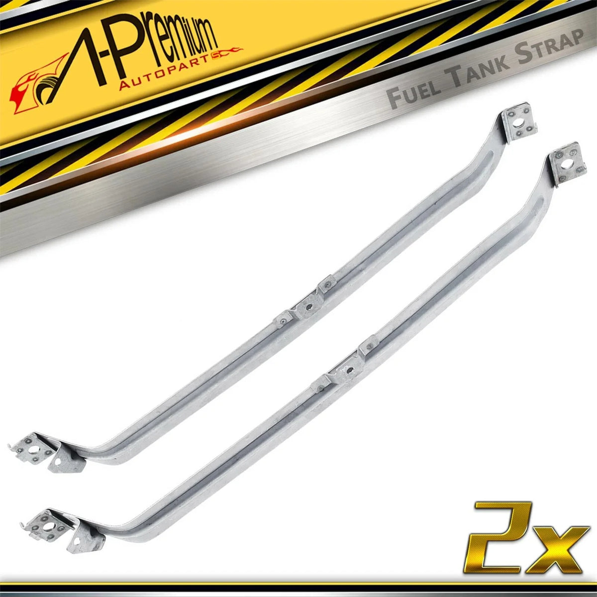 2X Fuel Gas Tank Strap for Honda Fit (2007–2008)
