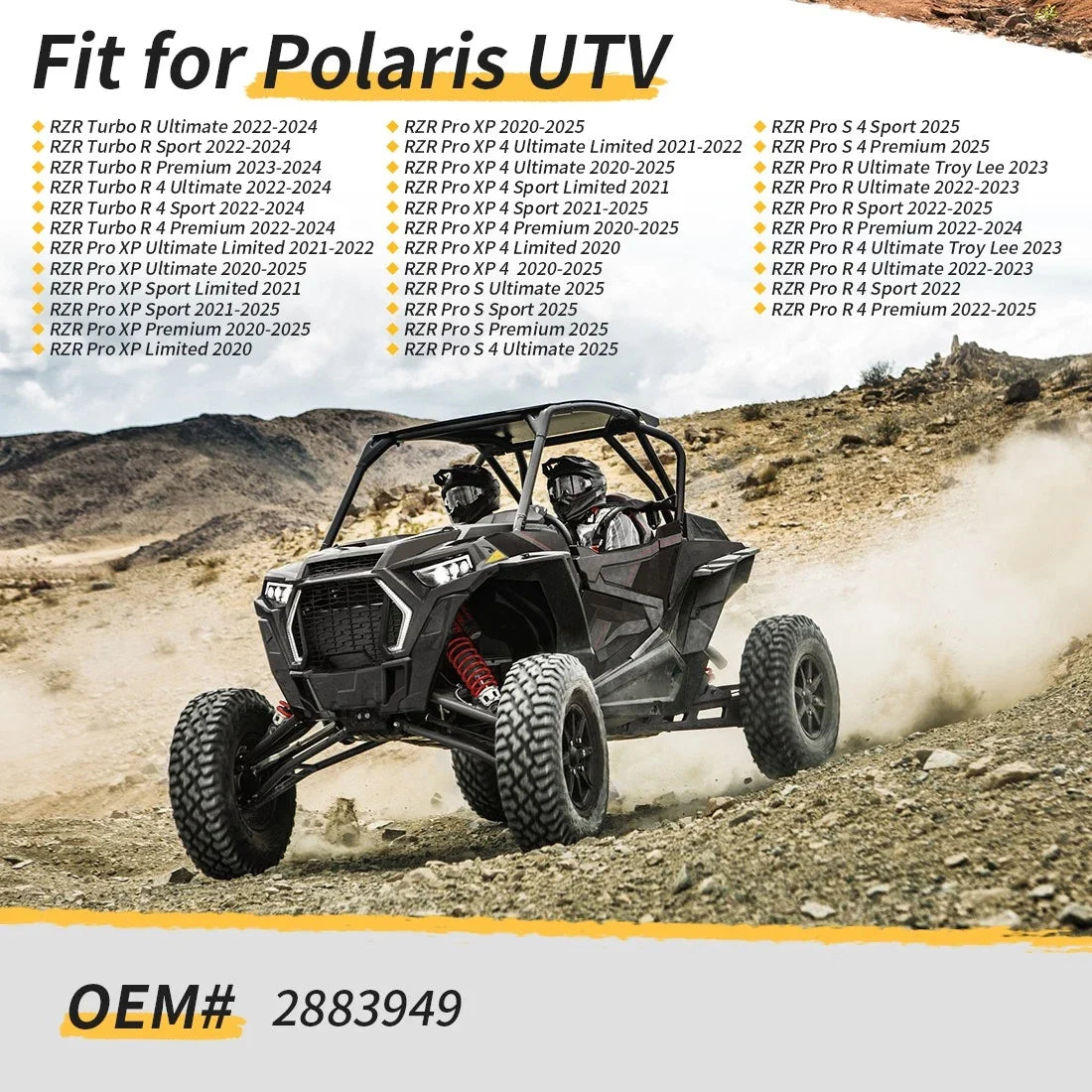 Pulse Light Bar Harness w/ Relay for Polaris Turbo Pro XP/4 S S 4 R R 4 (2020–2025)