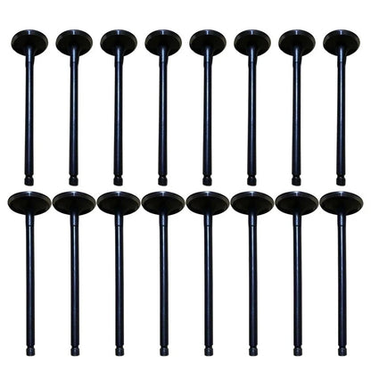 Set of 16 Engine Valves for Mitsubishi Eclipse 2.4L SOHC 4G69 (2006–2012)