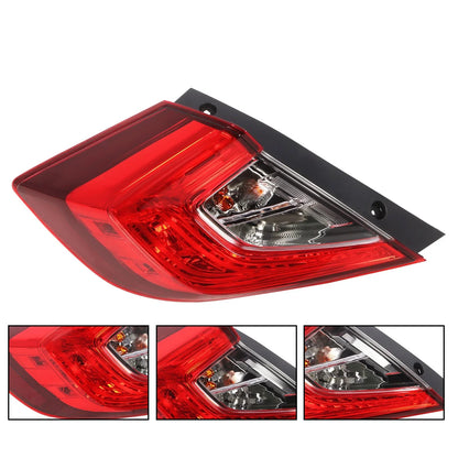 Tail Light Lamp Left Side for Honda Civic Sedan (2016-2021)