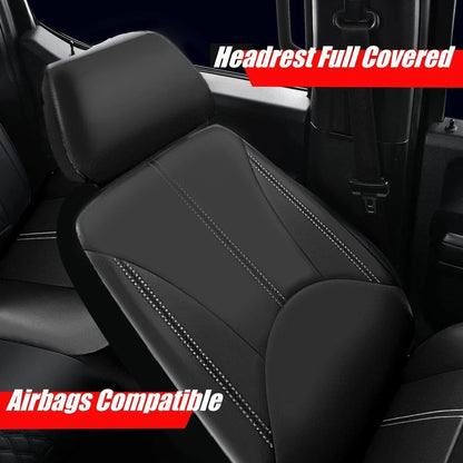 Complete Set of Leather Seat Covers for Toyota