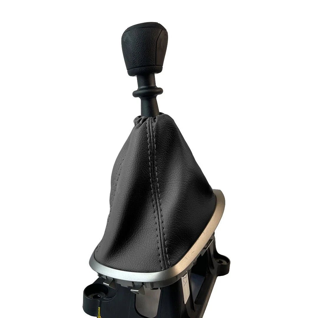 Leather Manual Shift Boot for Chevrolet Sonic (2012–2016) Black