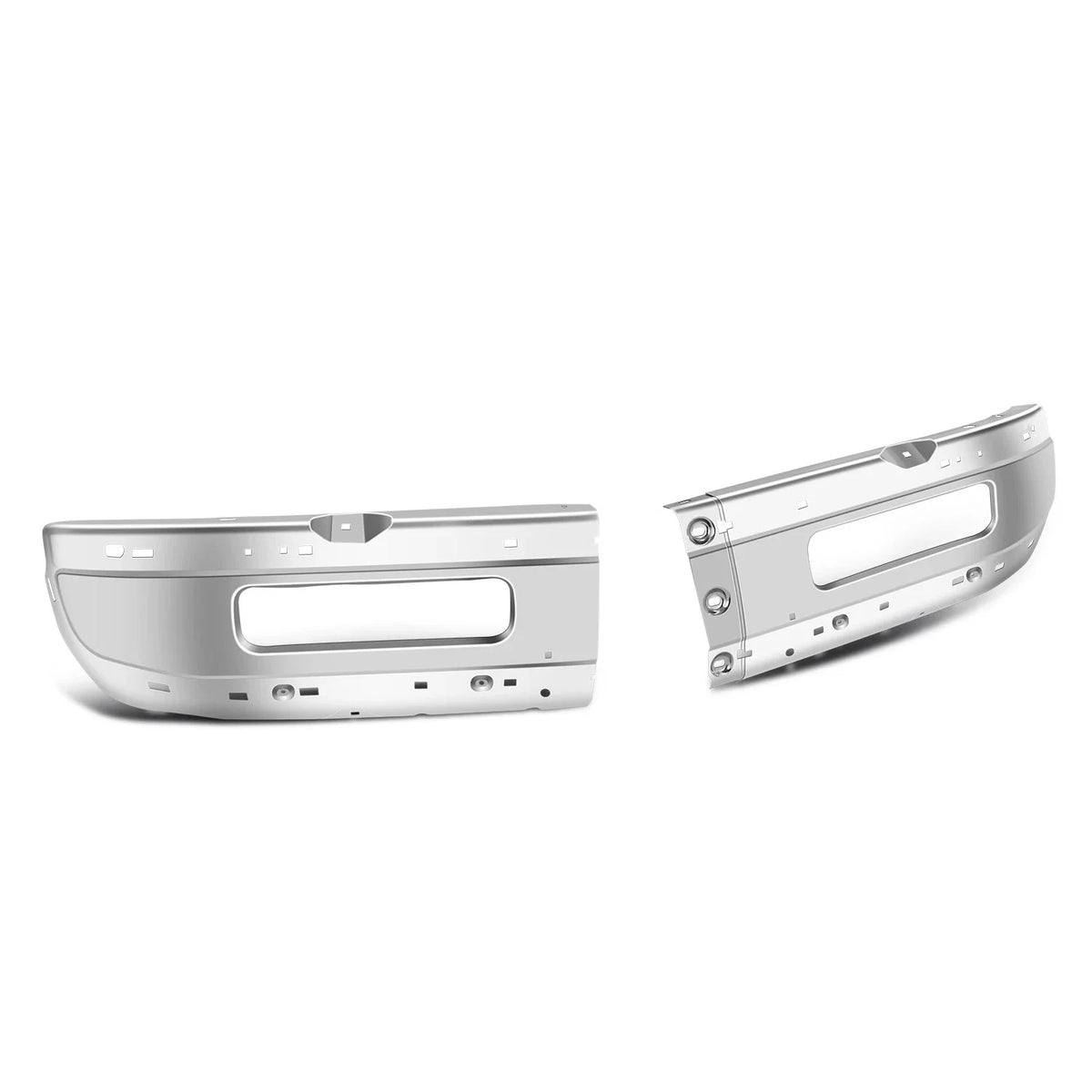 Polished Front Bumper Face Bar for Ram 1500 2500 3500 (1994–2002) Chrome