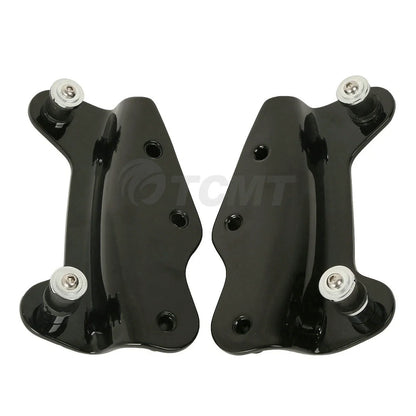 4 Point Docking Hardware Kit w/ Covers for Harley Touring Road Glide (2009–2013)