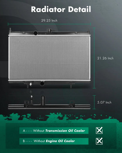 Radiator for Nissan Sentra (2007–2012) 2.0L 2.5L
