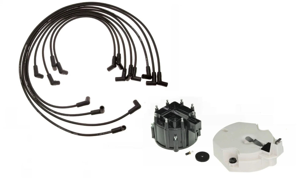Ignition Wire Set & Distributor Cap Rotor Kit for Chevy Corvette (1997–2004)