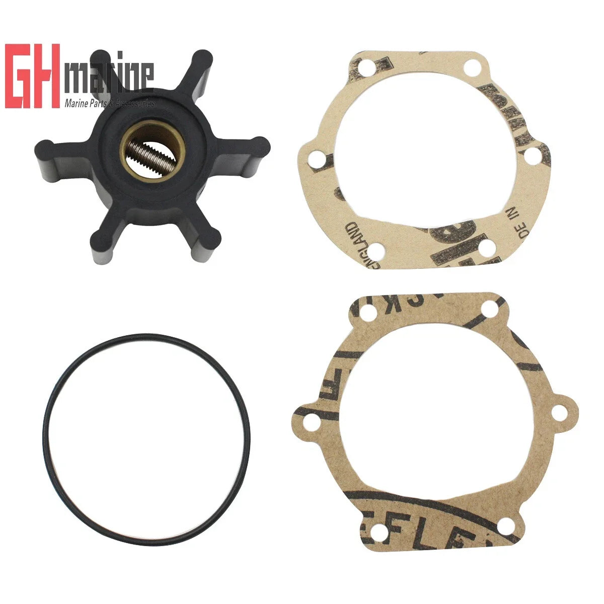 Flexible Water Pump Impeller Kit for Beta Marine 10 (10hp)