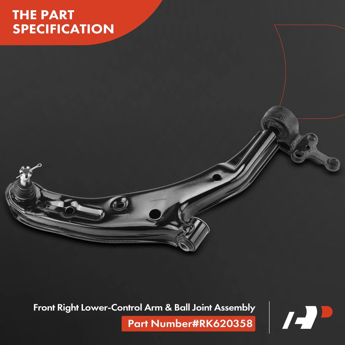 Front Right Control Arm with Ball Joint for Nissan Sentra (2000–2006)