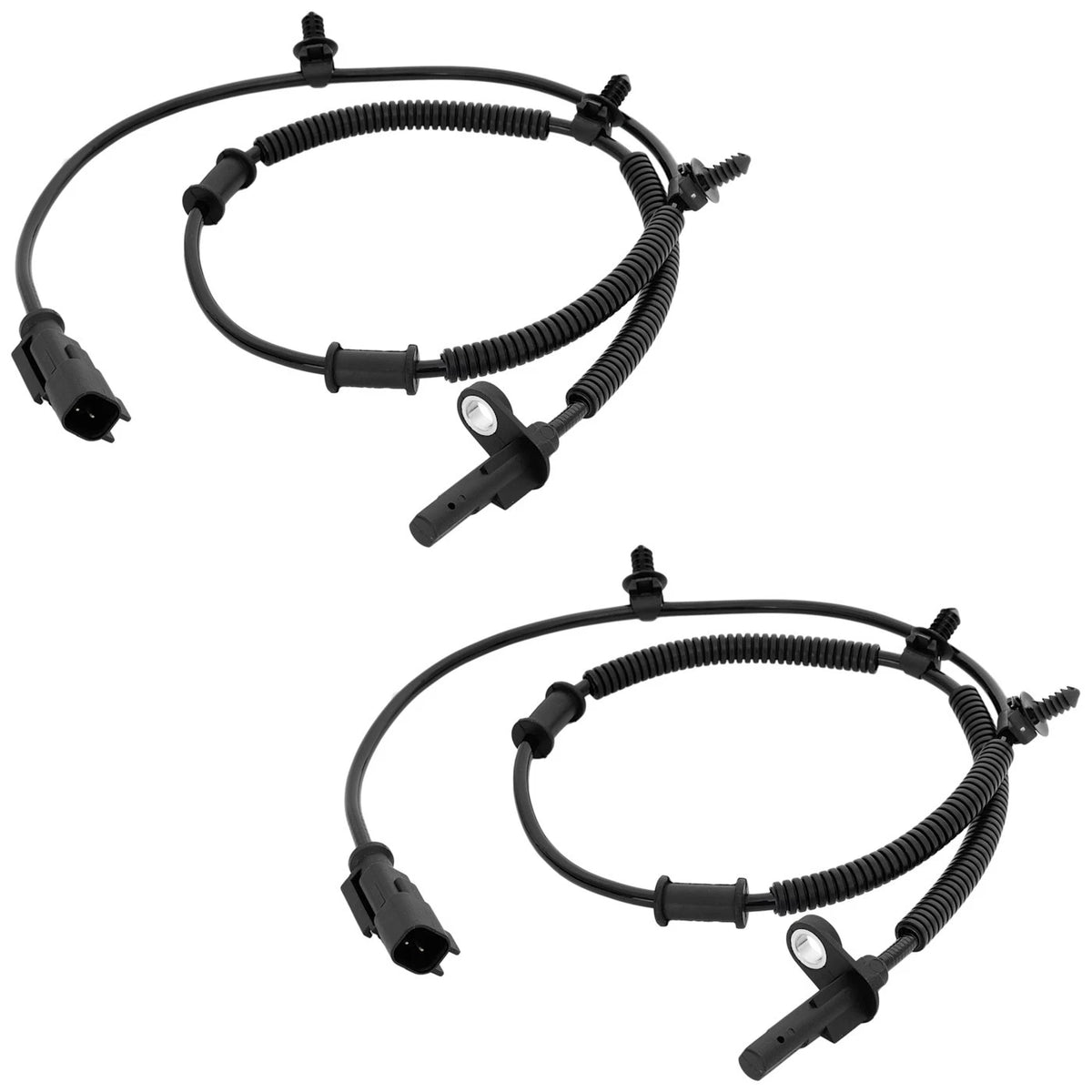 Set of 2 ABS Speed Sensors for Front Driver & Passenger Side (2010–2015)