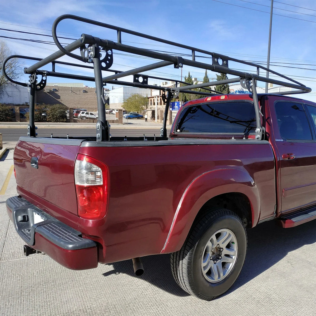 138x60" Adjustable Ladder Rack for Universal Pickup Truck Bed
