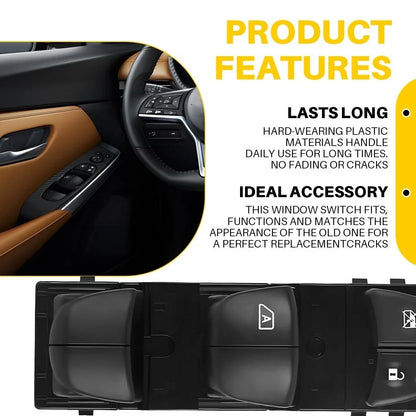 Master Power Window Switch for 2020-2023 Nissan Sentra Driver Side