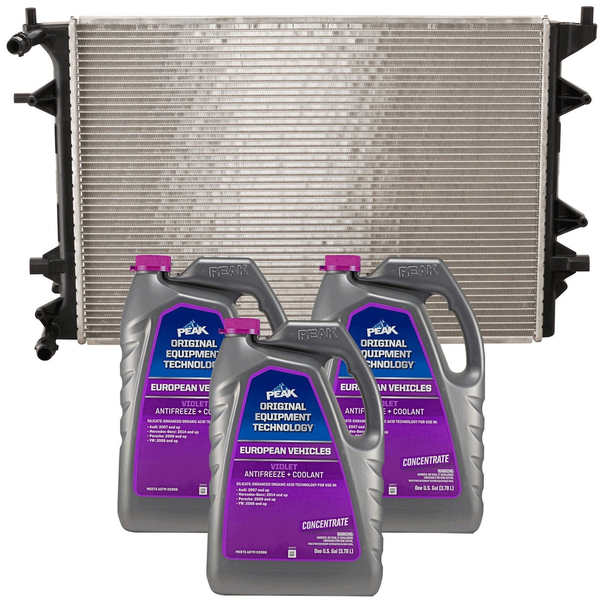 Cooling Radiator Assembly for VW Jetta 2018