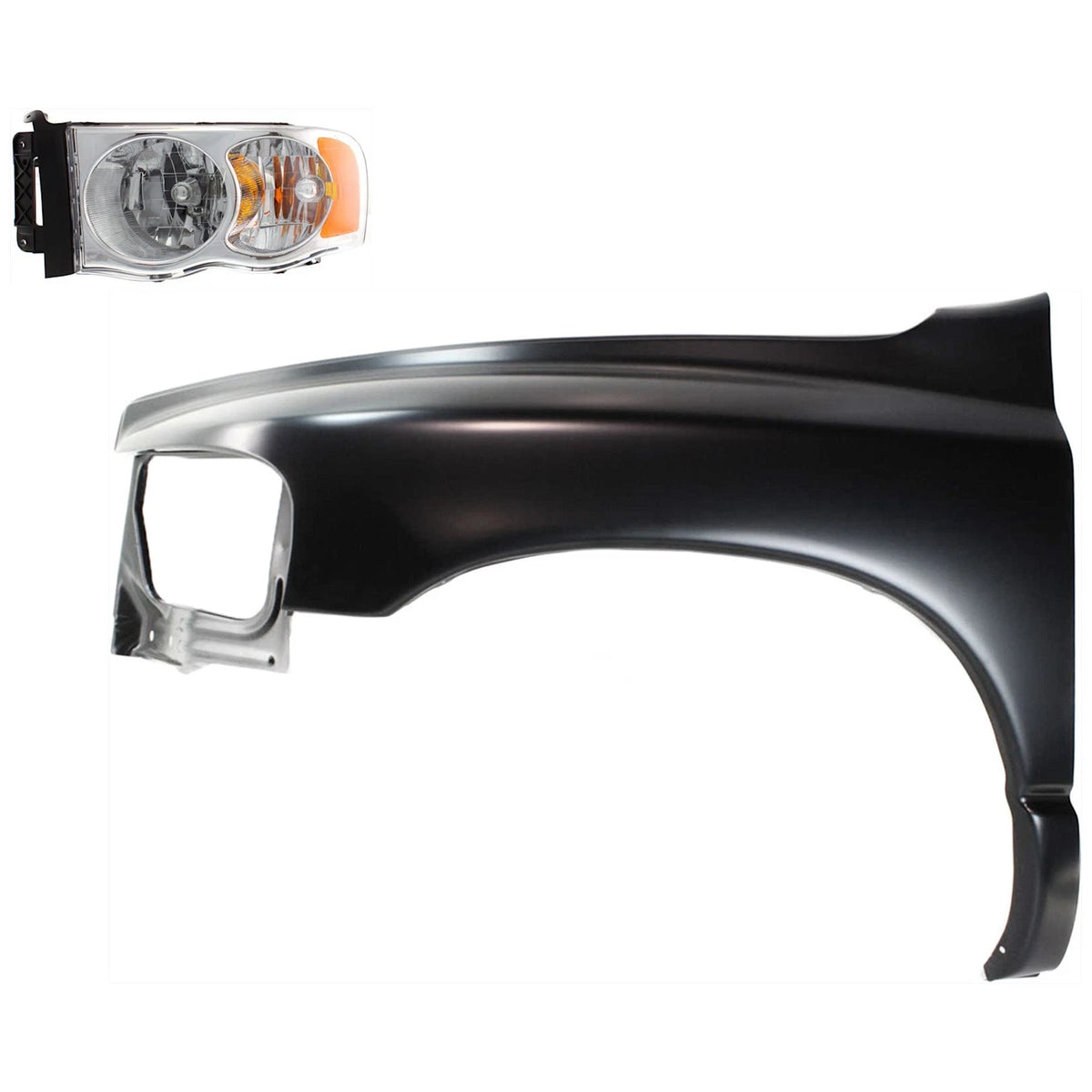 Headlight Kit for Dodge Ram 1500 2002–2005, Ram 2500 2003–2005 (Driver Side)