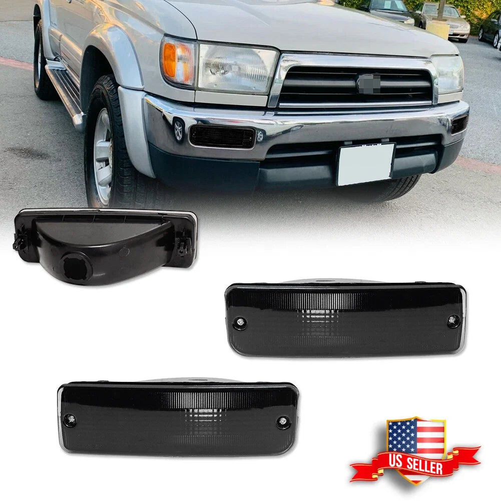 Smoked Lens Bumper Signal Parking Lights for Toyota T100 (1993–1998)