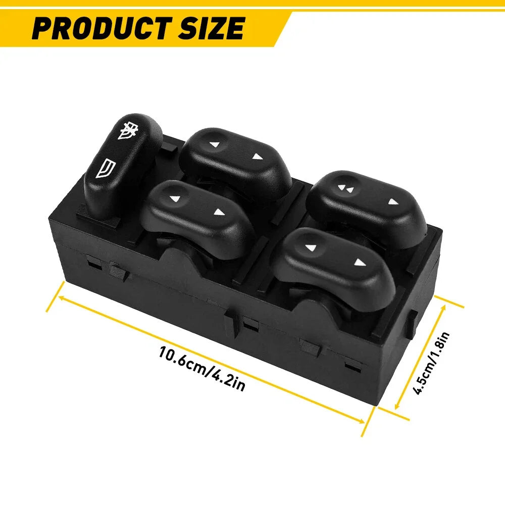 Master Power Door Window Control Switch for Ford F150 (2004–2008) Left Driver