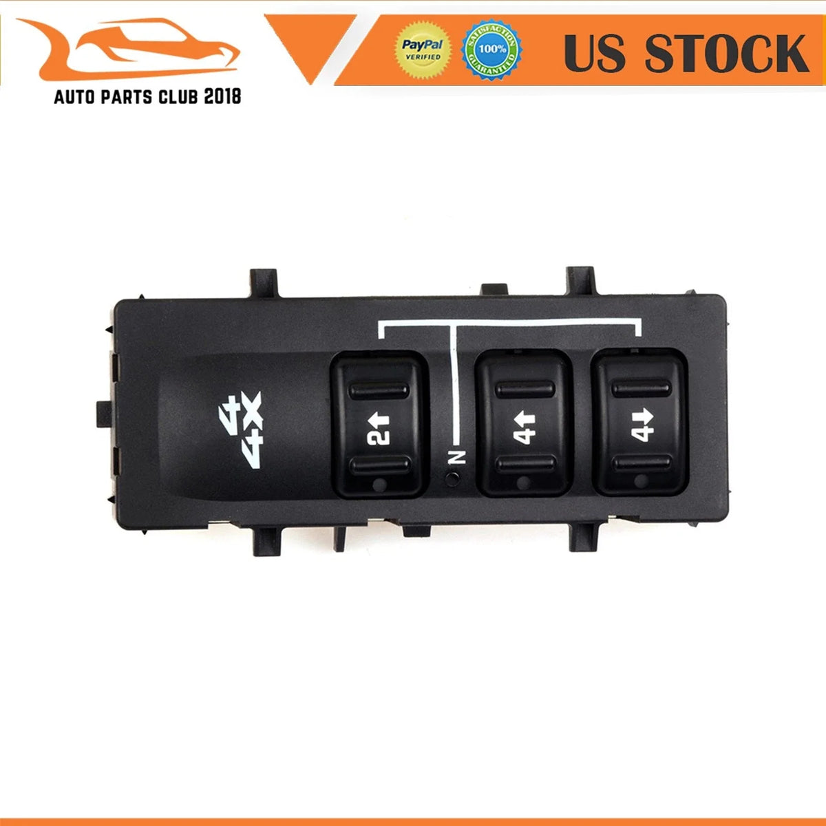 4WD Wheel Drive Switch for GMC Sierra 1500 2500 (2003–2004)
