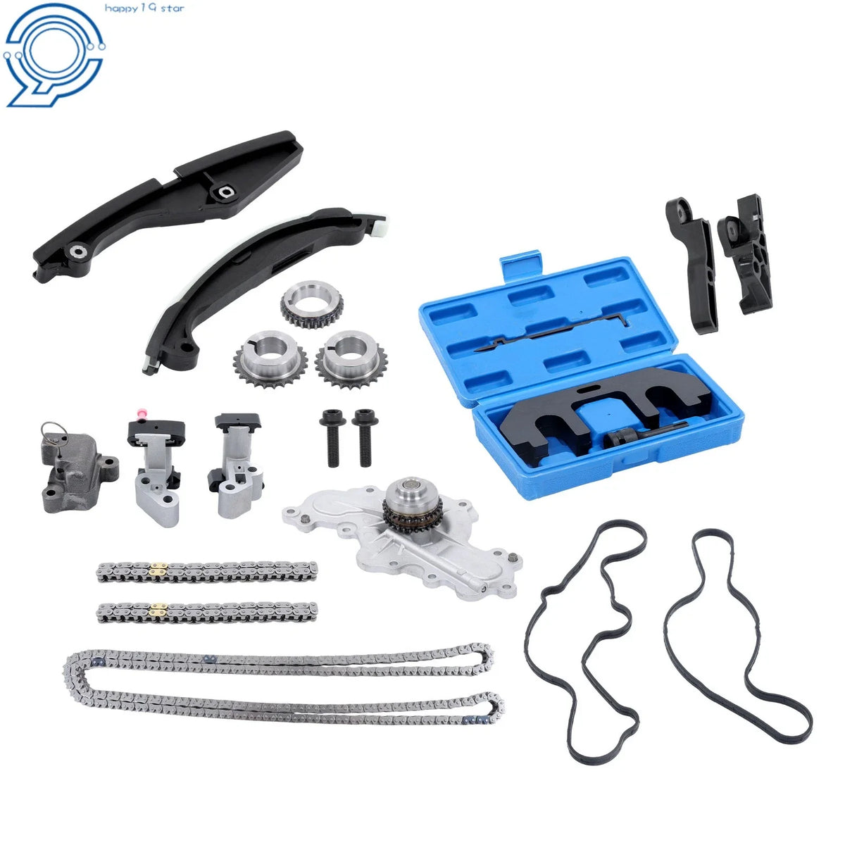 Timing Chain Kit with Water Pump for Ford Explorer Taurus (2006–2019)