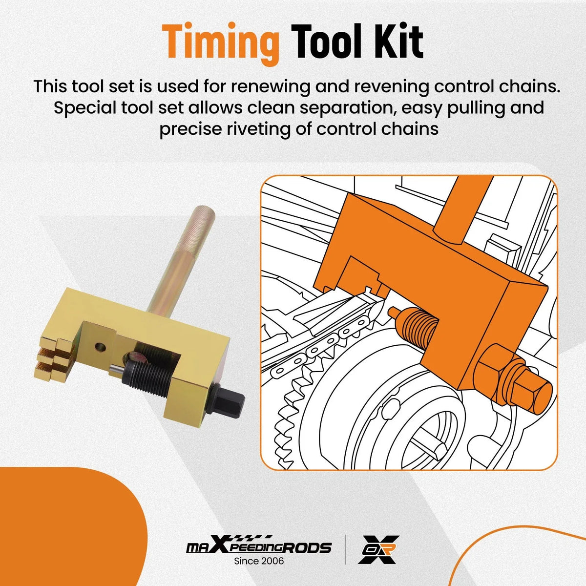 Timing Chain Tool Kit for M103 M271 Mercedes Benz (1983-2012)