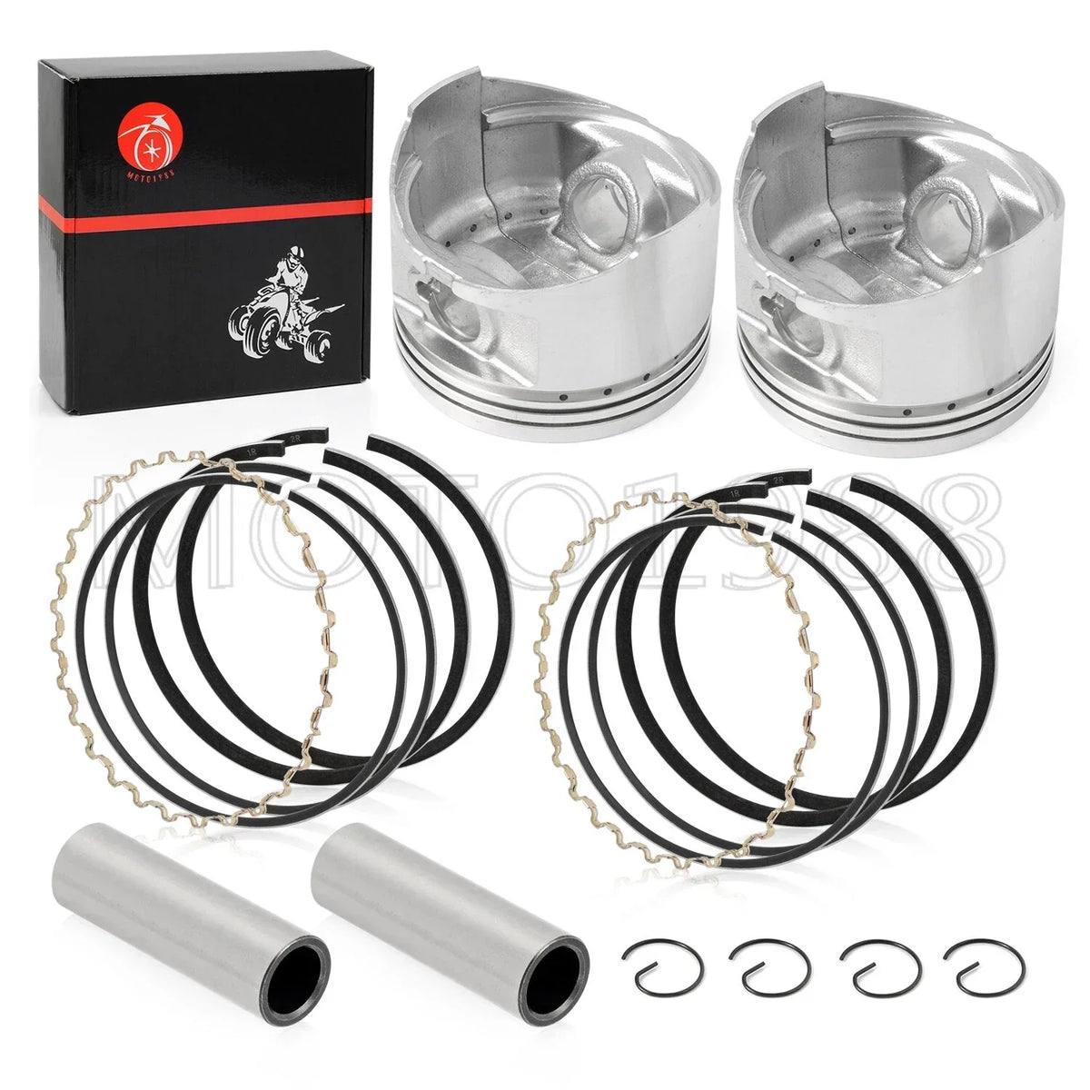 Engine Rebuild Kit: Includes Seals, Pistons & Rings for Kawasaki