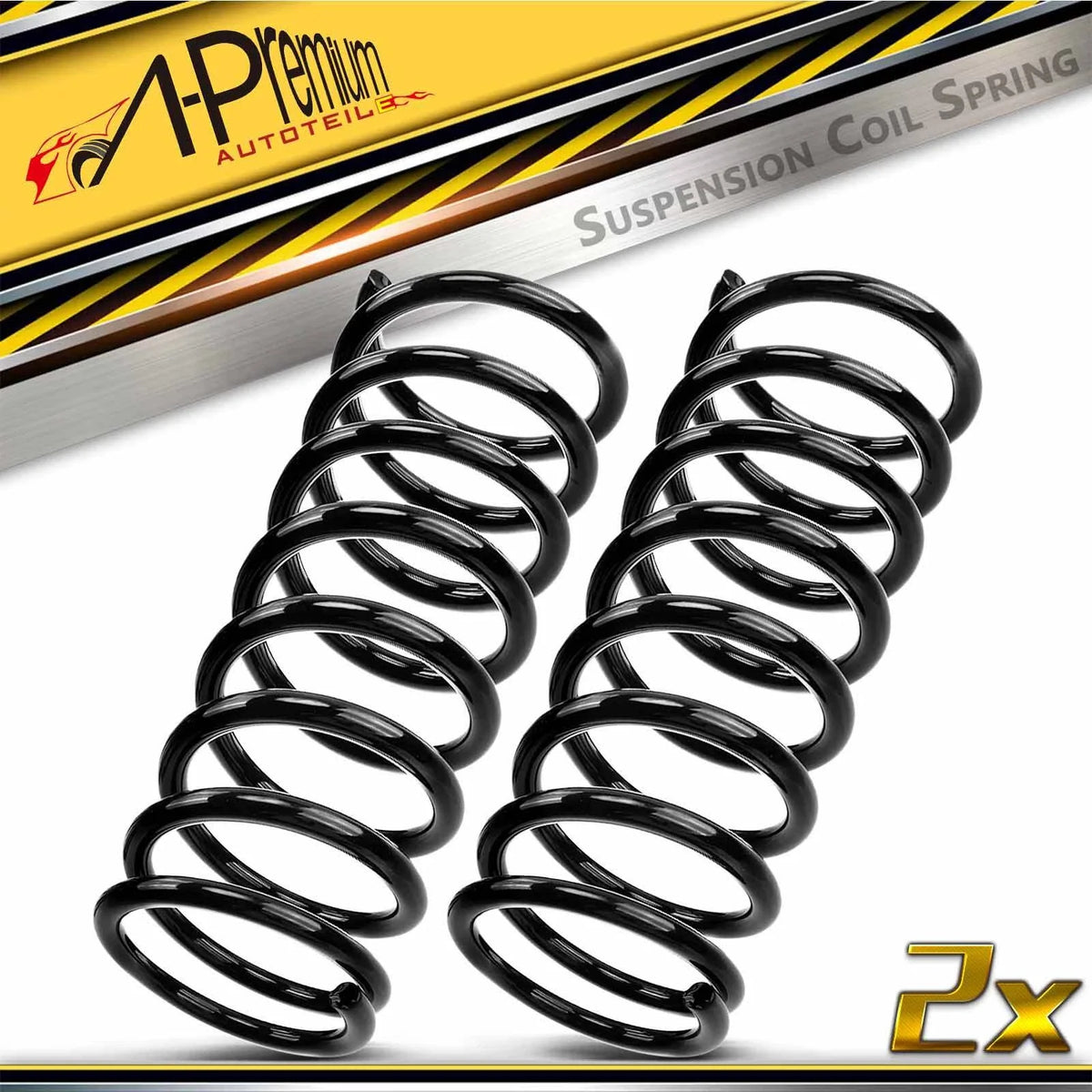 2X Front Side Coil Springs for Nissan Versa (2012–2015)